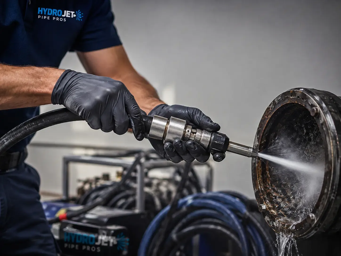 Hydro Jet Pipe Descaling in Clarksburg, MD